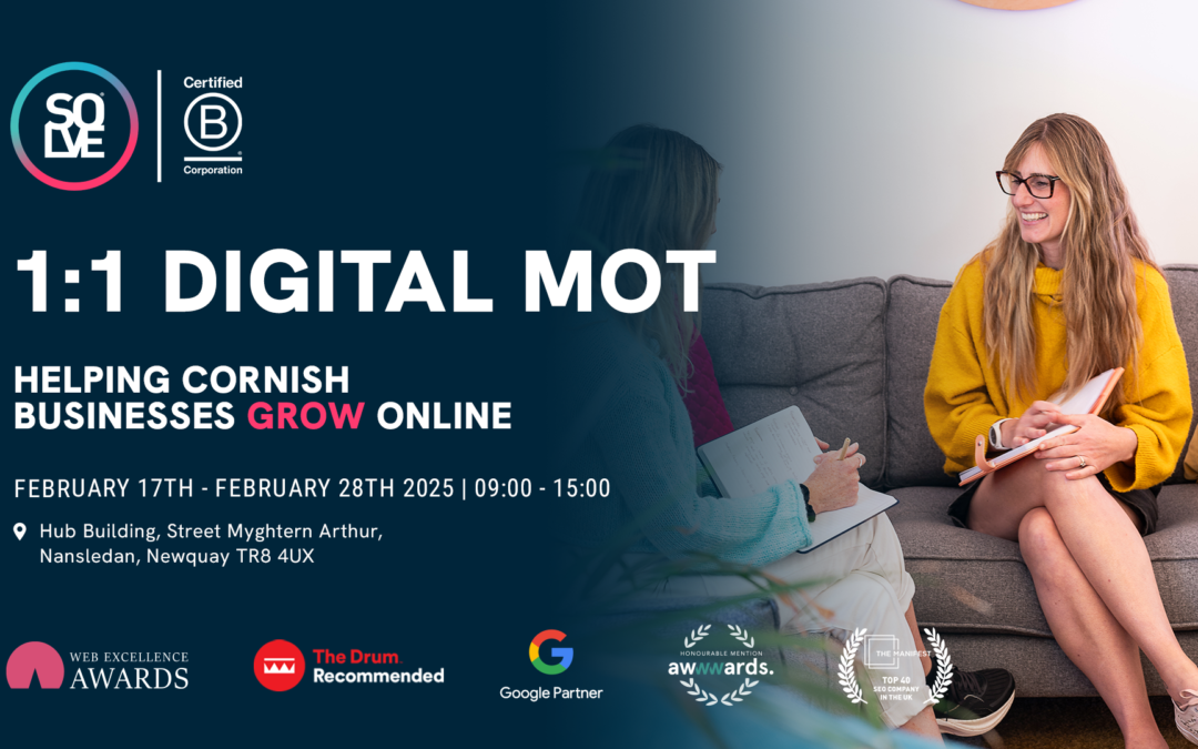 Solve’s 1:1 Digital MOT – Helping Cornish Businesses Grow Online